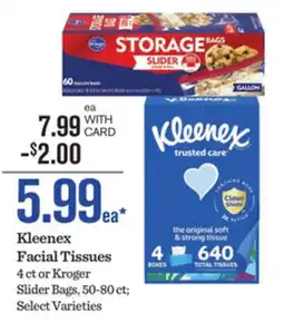 Mariano's Kleenex Facial Tissues offer