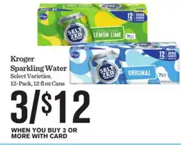 Mariano's Kroger Sparkling Water offer