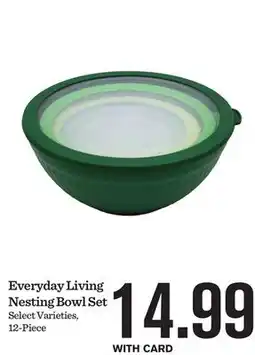 Mariano's Everyday Living Nesting Bowl Set offer