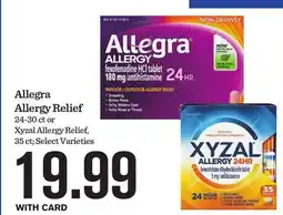 Mariano's Allegra Allergy Relief offer