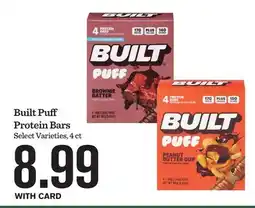 Mariano's Built Puff Protein Bars offer