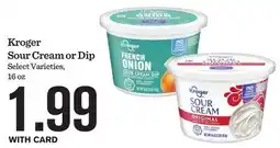 Mariano's Kroger Sour Cream or Dip offer