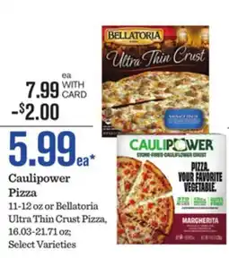 Mariano's Caulipower Pizza offer