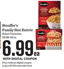 Mariano's Stouffer's Family Size Entrée offer