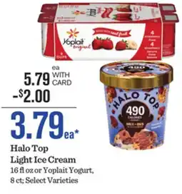 Mariano's Halo Top Light Ice Cream offer