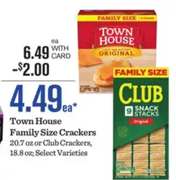 Mariano's Town House Family Size Crackers offer