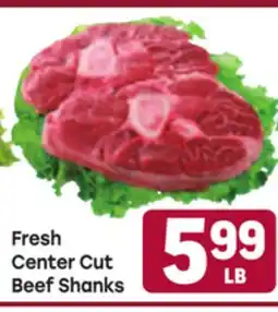 Tony’s Fresh Market Fresh Center Cut Beef Shanks offer