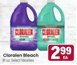 Tony’s Fresh Market Cloralen Bleach offer