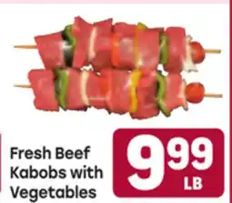 Tony’s Fresh Market Fresh Beef Kabobs with Vegetables offer