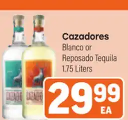 Tony’s Fresh Market Cazadores Blanco or Reposado Tequila offer