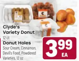 Tony’s Fresh Market Clyde's Variety Donut offer