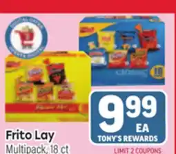 Tony’s Fresh Market Frito Lay offer