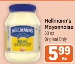 Tony’s Fresh Market Hellmann's Mayonnaise offer