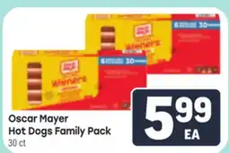 Tony’s Fresh Market Oscar Mayer Hot Dogs Family Pack offer