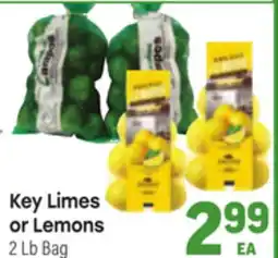 Tony’s Fresh Market Key Limes or Lemons offer