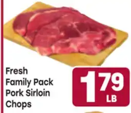Tony’s Fresh Market Fresh Family Pack Pork Sirloin Chops offer