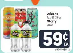 Tony’s Fresh Market Arizona Tea, 20-23 oz Starry, 20 oz offer
