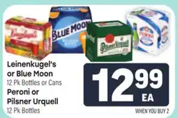 Tony’s Fresh Market Leinenkugel's or Blue Moon or Peroni or Pilsner Urquell offer