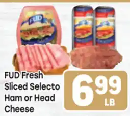 Tony’s Fresh Market FUD Fresh Sliced Selecto Ham or Head Cheese offer
