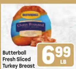 Tony’s Fresh Market Butterball Fresh Sliced Turkey Breast offer