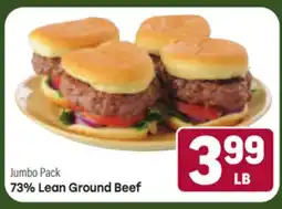 Tony’s Fresh Market Jumbo Pack 73% Lean Ground Beef offer