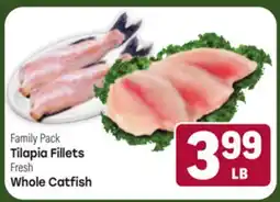 Tony’s Fresh Market Family Pack Tilapia Fillets Fresh Whole Catfish offer