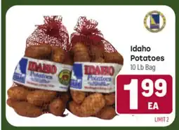 Tony’s Fresh Market Idaho Potatoes offer