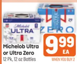 Tony’s Fresh Market Michelob Ultra or Ultra Zero offer