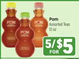 Tony’s Fresh Market Pom Assorted Teas offer