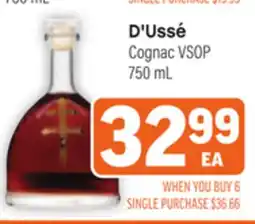 Tony’s Fresh Market D'Ussé offer