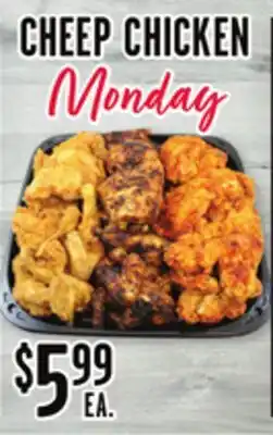 Jewel-Osco CHEEP CHICKEN Monday offer