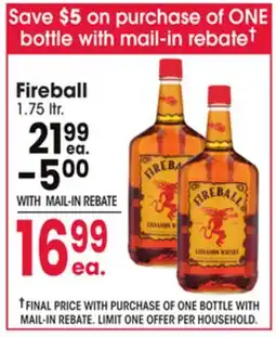 Jewel-Osco Fireball offer
