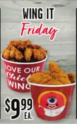 Jewel-Osco WING IT Friday offer