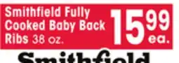 Jewel-Osco Smithfield Fully Cooked Baby Back Ribs offer