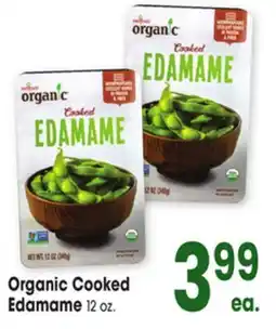 Jewel-Osco Organic Cooked Edamame offer