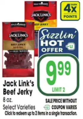 Jewel-Osco Jack Link's Beef Jerky offer