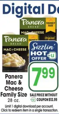 Jewel-Osco Panera Mac & Cheese offer