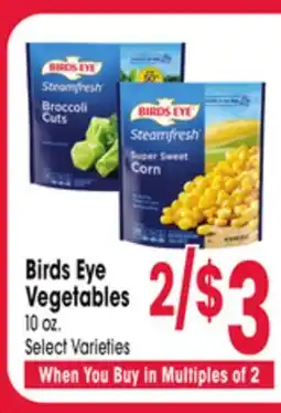 Jewel-Osco Birds Eye Vegetables offer
