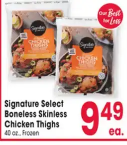 Jewel-Osco Signature Select Boneless Skinless Chicken Thighs offer