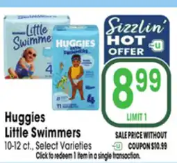 Jewel-Osco Huggies Little Swimmers offer