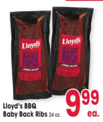 Jewel-Osco Lloyd's BBQ Baby Back Ribs offer