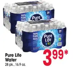 Jewel-Osco Pure Life Water offer