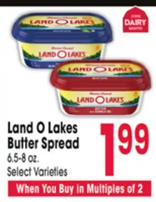 Jewel-Osco Land O Lakes Butter Spread offer