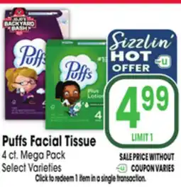 Jewel-Osco Puffs Facial Tissue offer