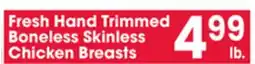 Jewel-Osco Fresh Hand Trimmed Boneless Skinless Chicken Breasts offer