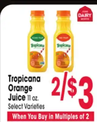 Jewel-Osco Tropicana Orange Juice offer
