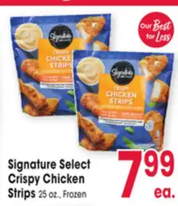 Jewel-Osco Signature Select Crispy Chicken Strips offer