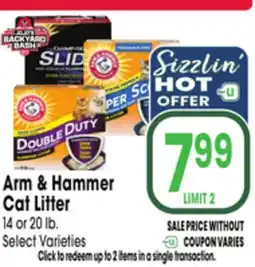 Jewel-Osco Arm & Hammer Cat Litter offer