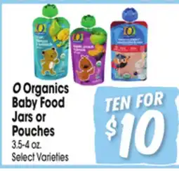 Jewel-Osco O Organics Baby Food Jars or Pouches offer