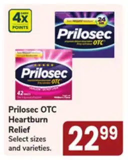 Jewel-Osco Prilosec OTC Heartburn Relief offer